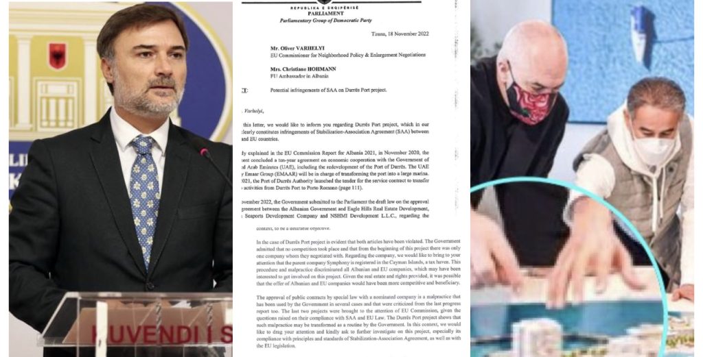 Porti i Durrësit/ Alibeaj i përgjigjet Ramës: Një hall i madh të ka detyruar të sulmosh për projektin fantazmë