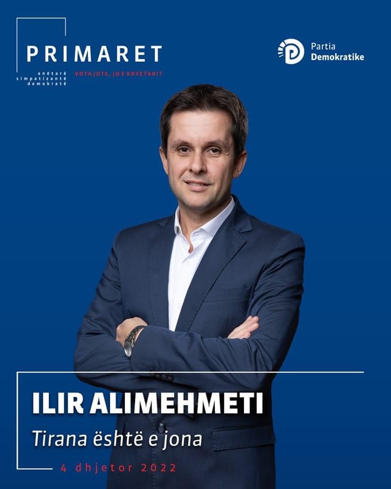 Kandidati Ilir Alimehmeti fton demokratët ta votojnë të dielën