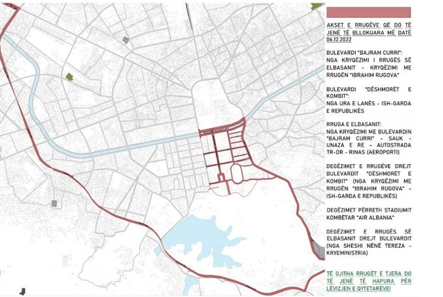 Samiti i 6 dhjetorit/ Nga sot ndalohet qarkullimi në zonën e perimetrit të sigurisë