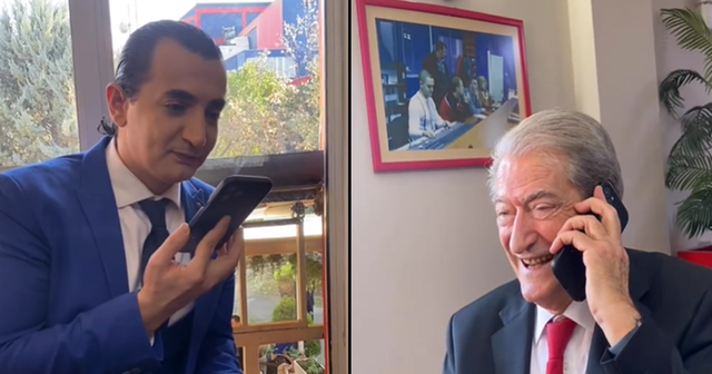 Aktori i humorit i nxjerr Berishës mamanë në telefon dhe pastaj …
