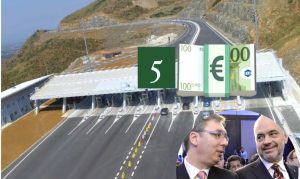 Durrës-Kukës, taksa e Vuçiçit