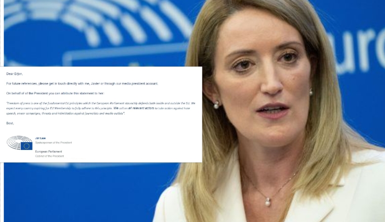 Sulmi në “Prestige Resort”/ Reagon presidentja e Parlamentit Europian: Liria e shtypit, një nga principet bazë të BE!
