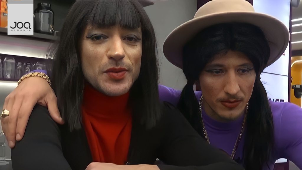 Stresi dhe Getinjo shndërrohen në transvestitë