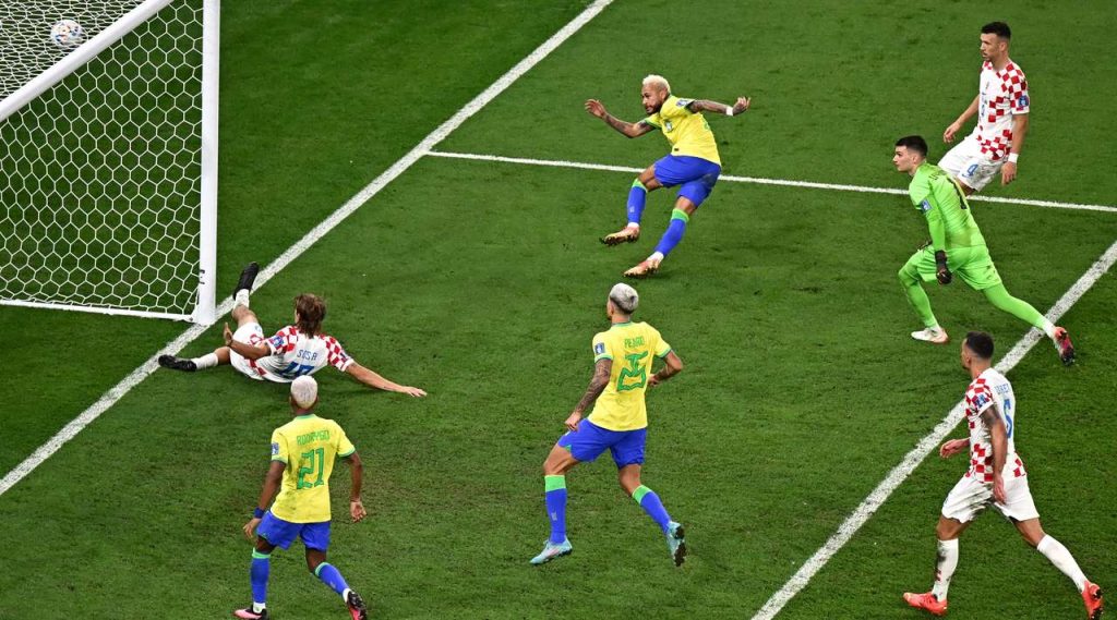 Kroacia  dhe Brazili në  gjysmëfinale me penallti