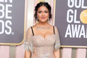 Aktorja Salma Hayek tërheq vëmendjen e të gjithëve në “Golden Globes” për një tjetër arsye!