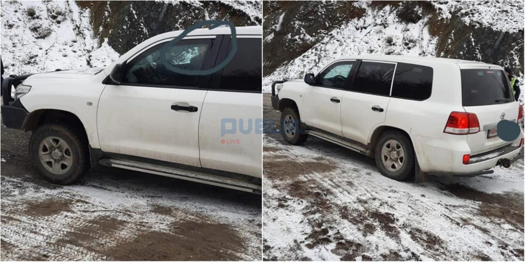 Sulmohet me armë zjarri automjeti i Policisë së Kosovës në Zveqan