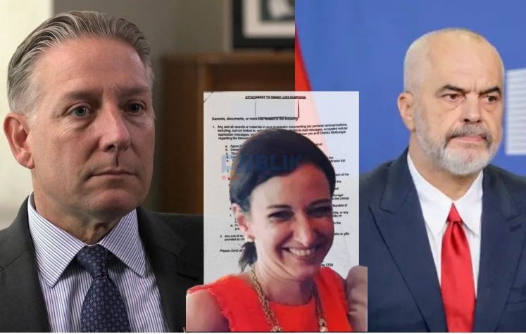 E dashura e McGonigal : Dy agjentë më erdhën në shtëpi me foton e McGonigal dhe Edi Ramës