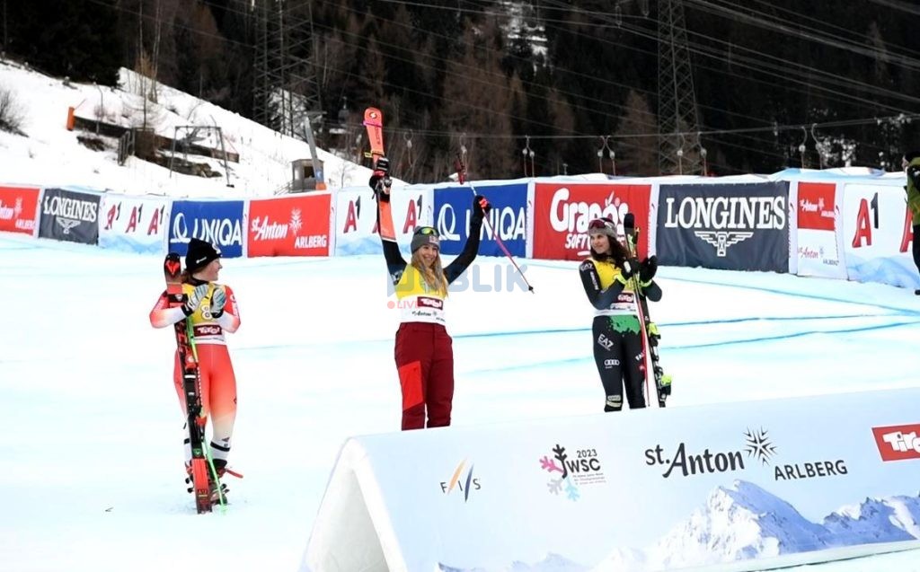 Shqipëria Medalje Ari në ski, Lara Colturi kampione Bote