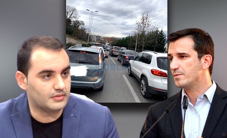 Trafiku i rënduar në Tiranë, kandidati i opozitës:l Këlliçi :  Mijëra qytetarë nuk kryejnë dot punë
