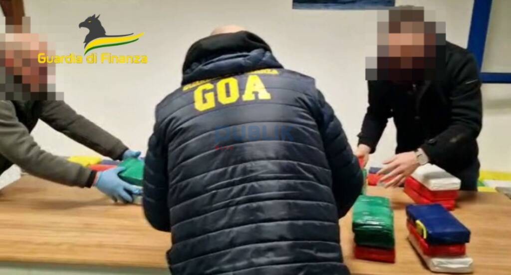 Itali/ Kapet një ton kokainë  që vinte nga Brazili, në pranga katër shqiptarë