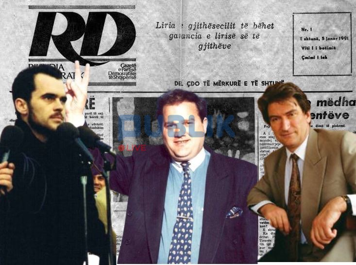 Biseda e pa publikuar mes Ramës, Berishës dhe Hajdarit më 1991: Bravo…O profesor ata janë të pacipë