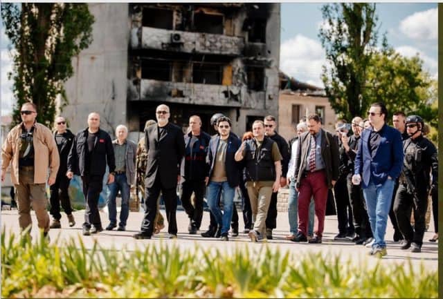 FOTO/Rama me Dorian Duçkën, në Kiev