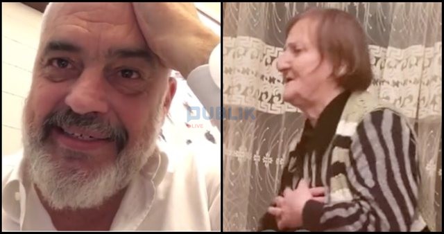 VIDEO/ “Vdiq Edi Rama”, i riu i bën rreng gjyshes! Reagimi i saj epik: Obobo na iku 160 mijëshja….