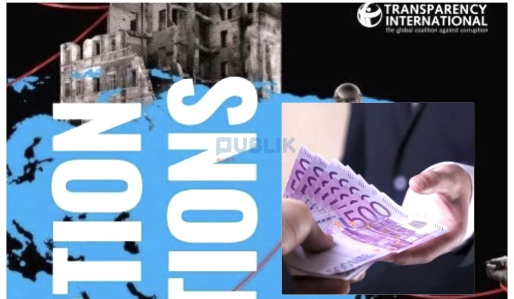 Raporti i “Transparency International”, VOA: Shqipëria  vend i korruptuar