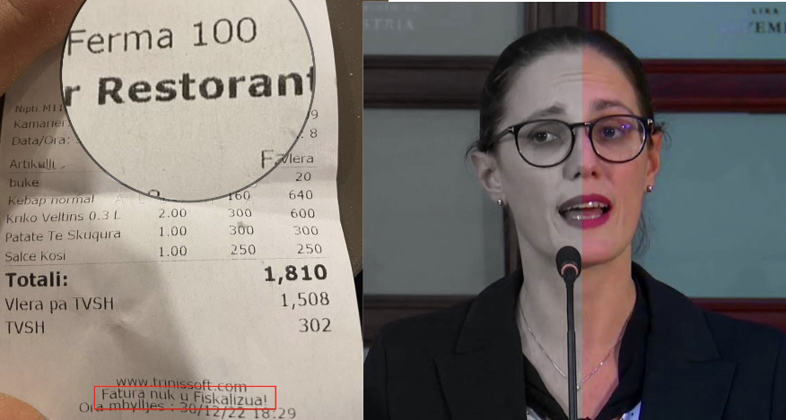 Brahimaj  lejon evazionin në qebabtoret e Veliajt në qendër