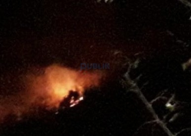 Zjarr në fshatin Dukat të Vlorës