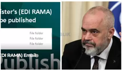 Hakerat publikojnë email-et e kryeministrit Edi Rama