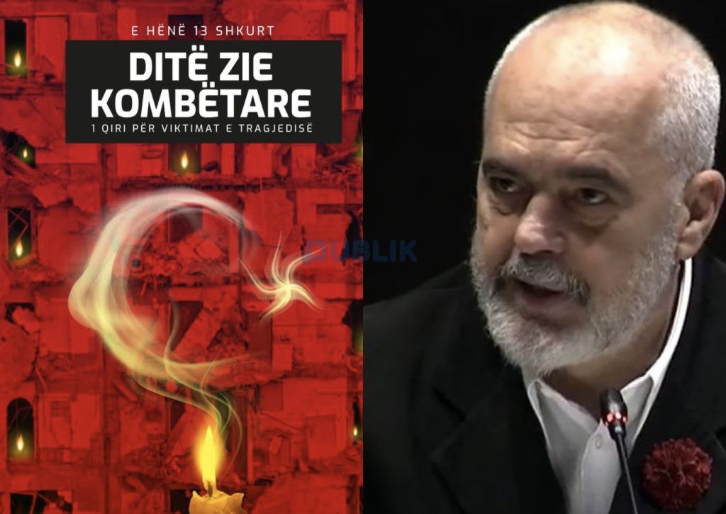 Rama shpall 13 shkurtin ditë zie kombëtare për viktimat e tërmetit në Turqi e Siri