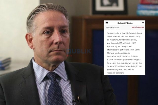 Afera “McGonigal”/ Zbulohen dy biznesmenët që e paguan miliona dollarë