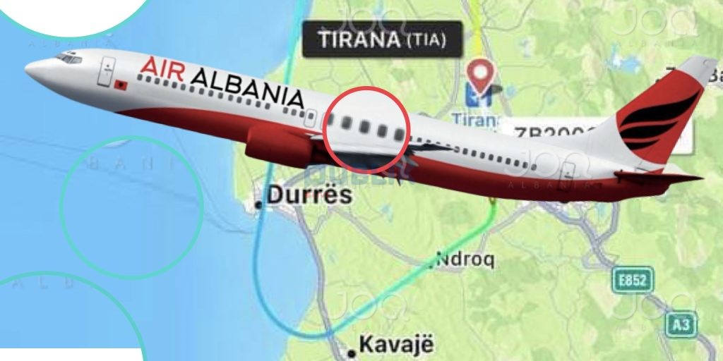 Air Albania bën ulje të detyruar, qytetarja: Avioni u godit dhe u dëmtua nga rrufetë