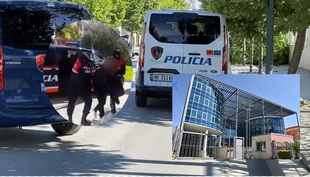 Policia alarmohet në Elbasan, dy vëllezërit Sina i presin rrugën prokurorit të SPAK-ut