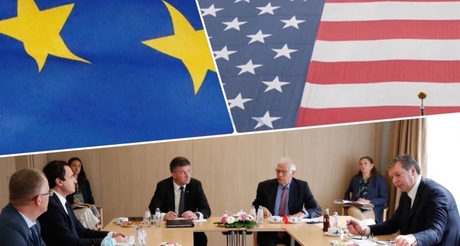 Analiza e VOA: SHBA dhe BE presin përparim nga bisedimet mes Kosovës-Serbisë