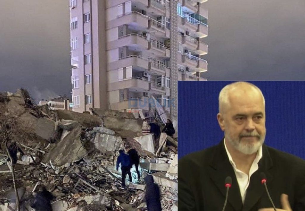 Tërmeti në Turqi, Rama : Një ekip shpëtimi do të dërgohet sot në Turqi