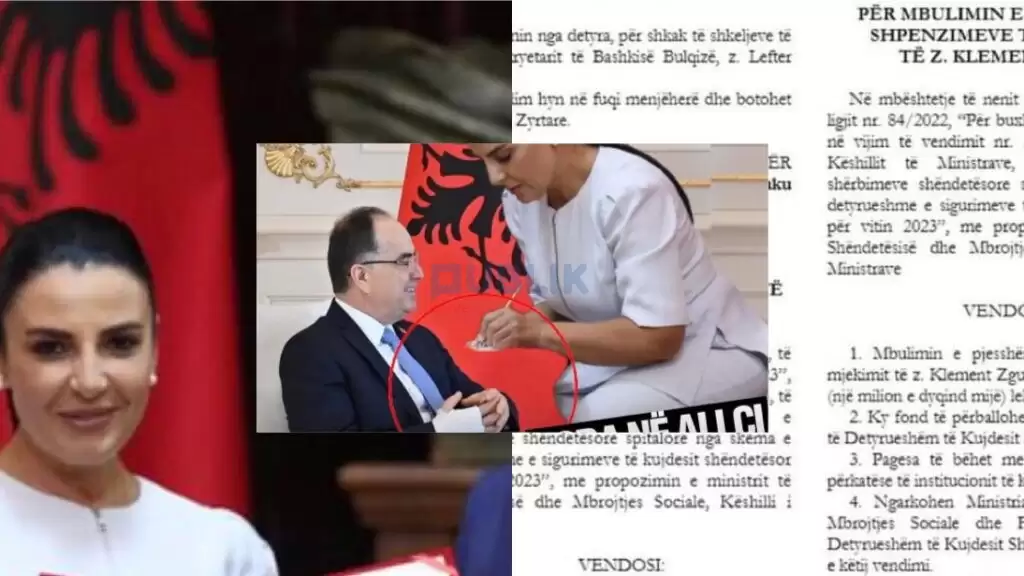 Balluku paguan 6 milion lekë për allçinë e presidentit Bajram Begaj