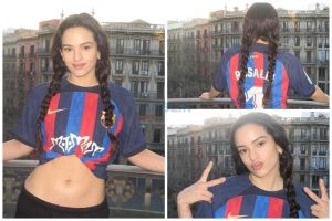 “El Clasio”/ Barça luan sonte me fanellë të veçantë kundër Real Madridit, këngëtarja Rozalia: Jam shumë e nderuar