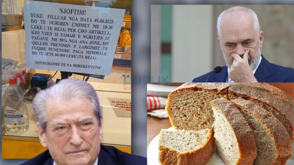 Furrat e bukës njoftojnë rritjen e çmimit të bukës për shkak të Ramës