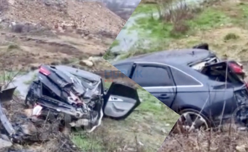 Aksidentohet makina në rrugën e Arbrit, shoferi në gjendje të rëndë