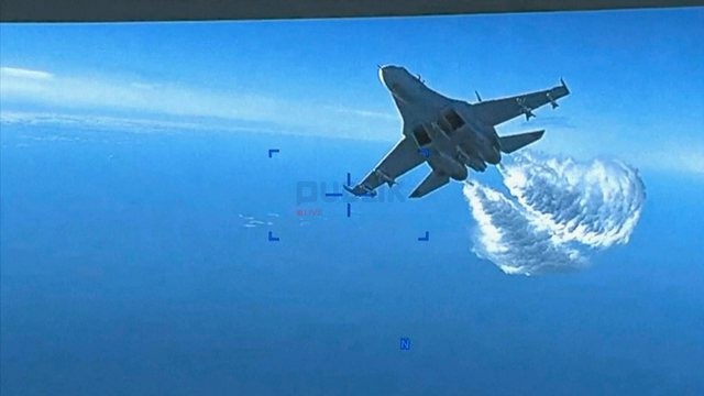 Pentagoni publikon pamjet, incidenti i avionëve luftarakë rusë dhe dronit amerikan