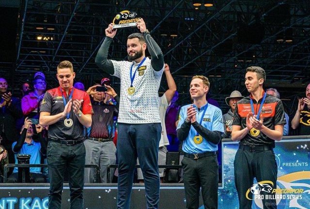 Rama elozhe kampionit  të botës në sportin e bilardos: Krenarë për Eklent Kaçin