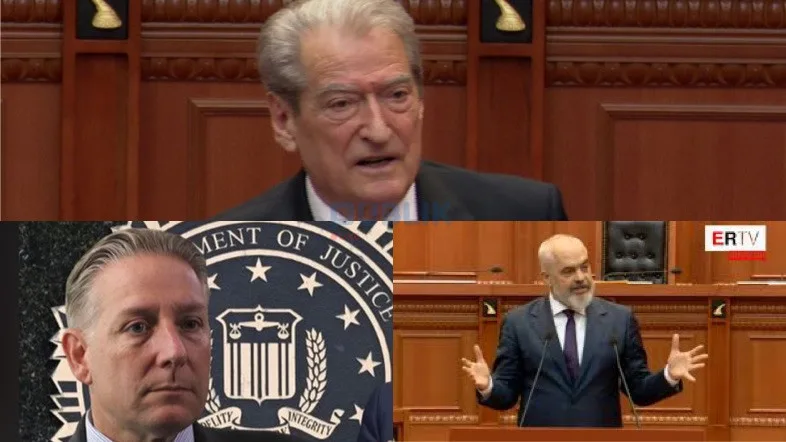 Berisha kërkon komisionin hetimor Konfiskimi i pronave të McGonigal në USA : Rama i inkriminuar deri në fyt