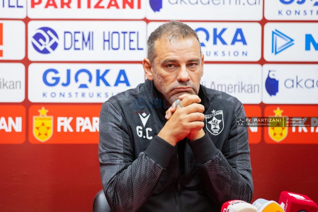 Colella  pas dështimit të Partizanit në Kupë: Nuk mora sinjale pozitive nga disa lojtarë, duhet të punojmë shumë