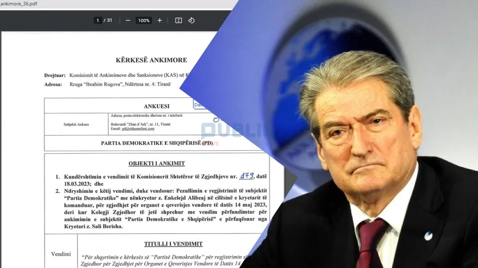 KAS, lë në fuqi vendimin e KQZ për regjistrimin e PD së Alibeajt në zgjedhjet e 14 Majit
