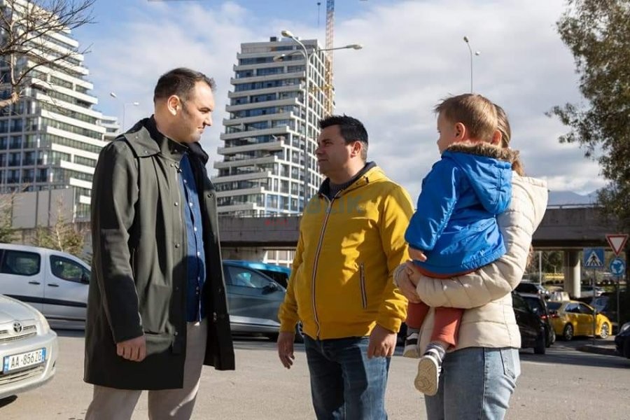 Belind Këlliçi takon banorët e “Liqenit të Thatë”