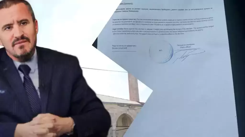 Policia maqedonase ndalon në kufi Imam Ahmed Kalanë! Besimtarët e Shkupit e kishin ftuar në xhami