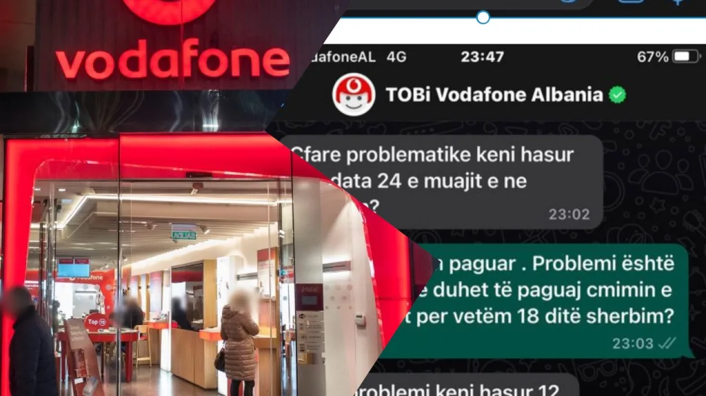 VODAFONE vazhdon abuzimin me shqiptarët, qytetari: Të vjedh lirisht dhe më pas të injoron
