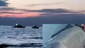 Foto/ Sekuestrohet furgoni dhe gomonia në Vlorë, dyshohet se do të shërbenin për trafikim