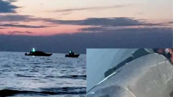 Foto/ Sekuestrohet furgoni dhe gomonia në Vlorë, dyshohet se do të shërbenin për trafikim