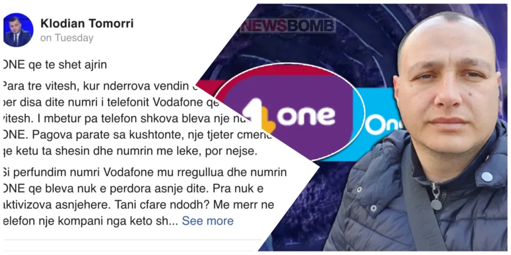 Skandali me kompaninë “ONE”/ Gazetari: Më kërkojnë 200 euro për një numër që nuk e kam aktivizuar e as përdorur!