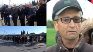 Protesta e banorëve të Bërxullës, flet banori: Do flijohem para zyrave…