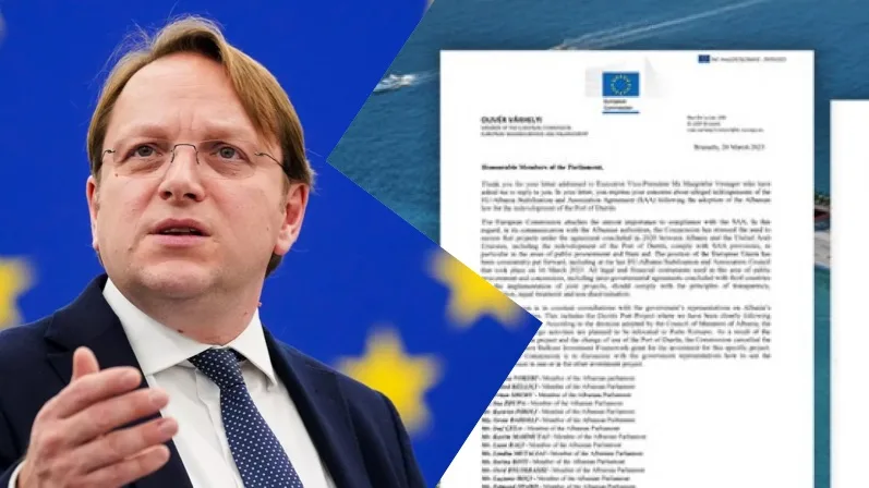Porti i Durrësit/ Varhelyi i përgjigjet letrës së opozitës: MSA ka rëndësi maksimale