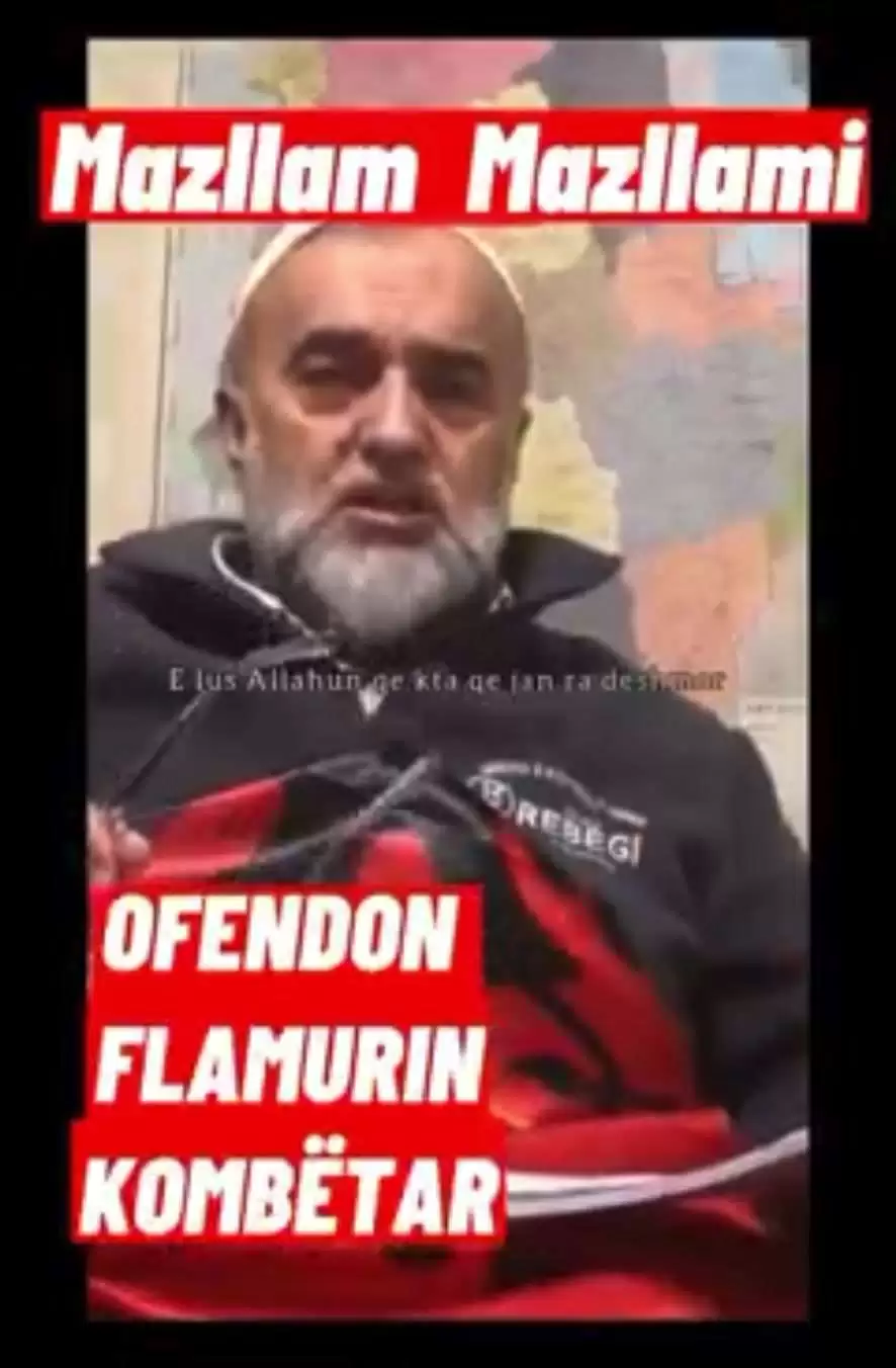Hoxha i Prizrenit fyen flamurin kombëtar: Kjo është leckë (VIDEO)