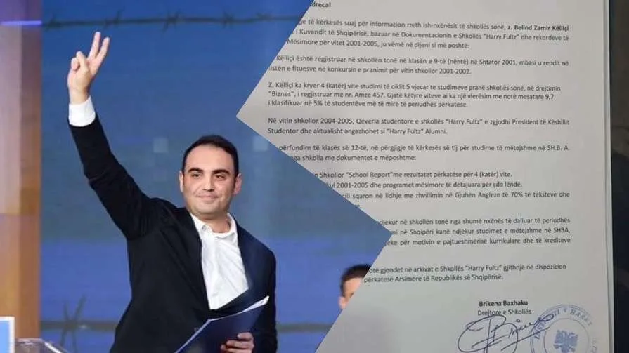 SHPIFJA PËR DIOLOMËN E Këlliçit / I mjerë kush e prodhoi këtë shpifje, por akoma më të mjera mediat  e  BOLINOS