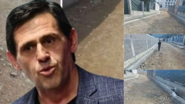 Rakip Suli u shtron kamzalinjve një trotuar të ngushtë, qytetari: Turpi i botës, mezi nxë qenin