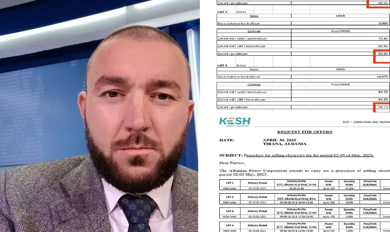 KESH nxjerr shpallje për shitje energjie, eksperti: Pse nuk tregtohet në bursë, apo grumbullohen fonde për fushatën?