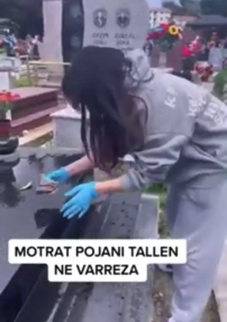 Flet Megi Pojani për skenat e çuditshme tek varri i stërgjyshes: Kështu komunikoj unë me të!
