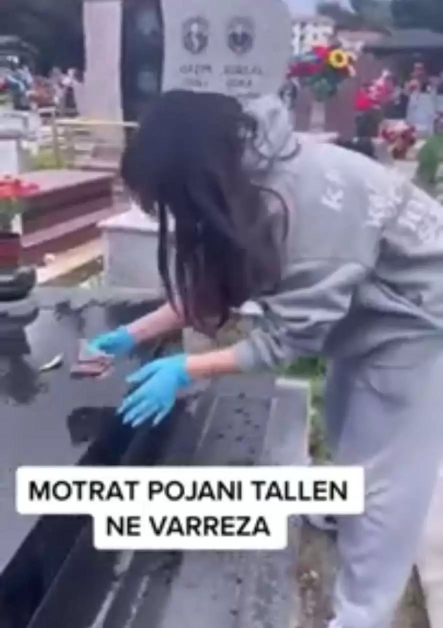E ku është problemi që ka plasur gjithë ky duf i madh se kjo showgirl përçmon apo dhe përdhos të vdekurit?!
